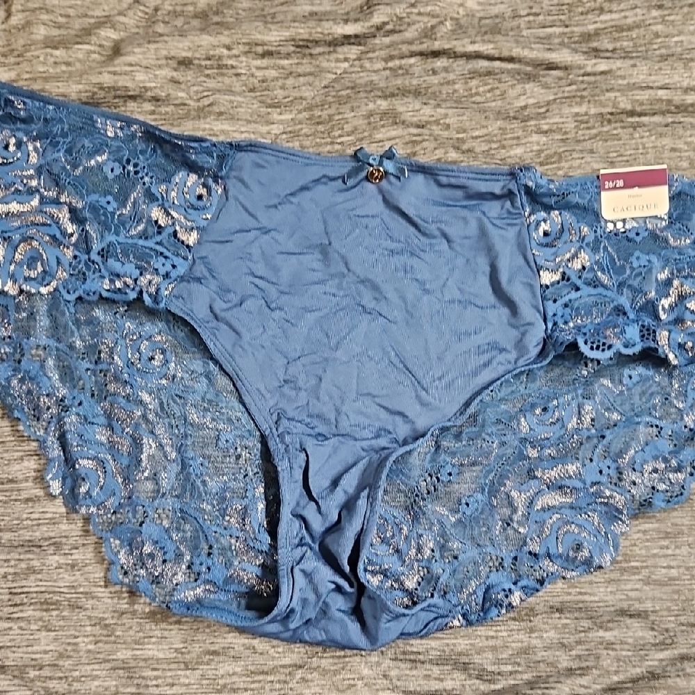 Cacique Blue Lace Panties